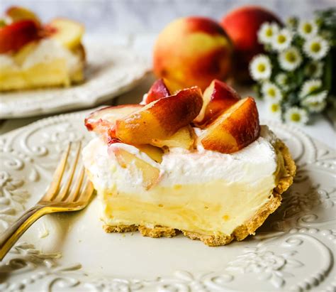 creamy_peatches|Creamy Peach Pie